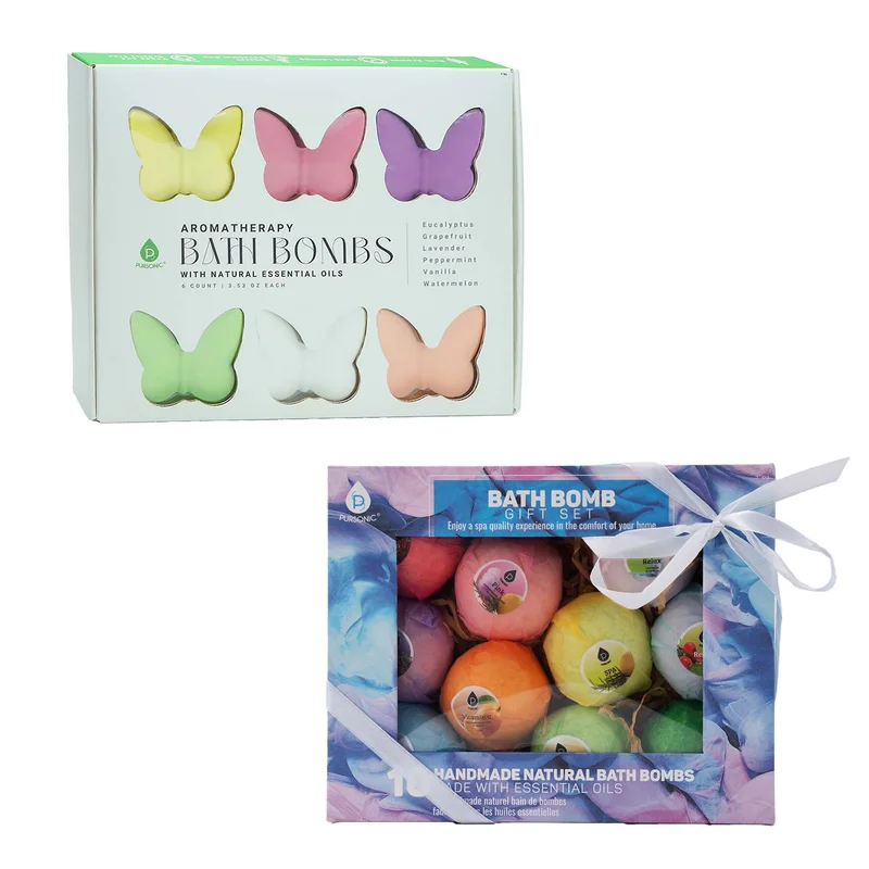 Pursonic Aromatherapy Bath Bomb Collection  Transform Your Bath into a Spa