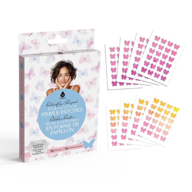 Pursonic Butterfly Hydrocolloid Pimple Patches Gentle & Effective Blemish Care
