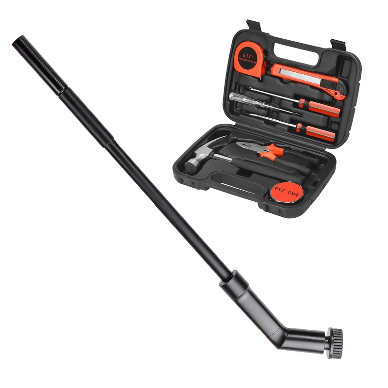 Pursonic Rechargeable Electric Scrubber & Handy Solutions 9-Piece Tool Kit Home Cleaning & Repair Bundle