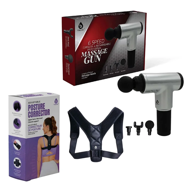 Pursonic Ultimate Pain Relief and Posture Support Bundle