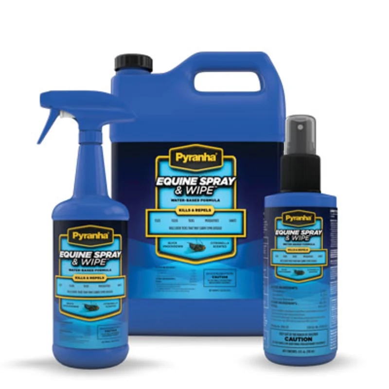 Pyranha Equine Spray & Wipe