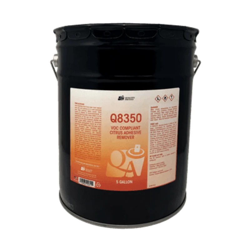 Quality Aerosols Q8350 /Q8350-5 Gal -No Oily Citrus Adhesive Remover