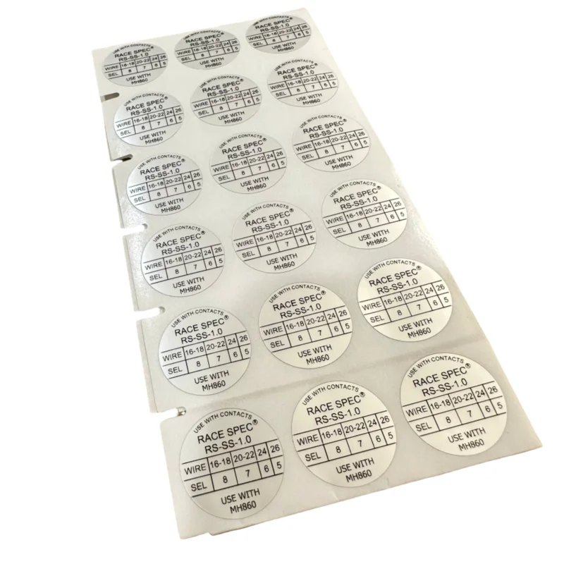 Race Spec SS 1.0 Positioner 16-26AWG Data Plate