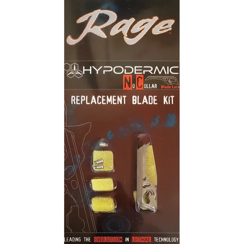 Rage HYPODERMIC REPLACEMENT BLADE KIT