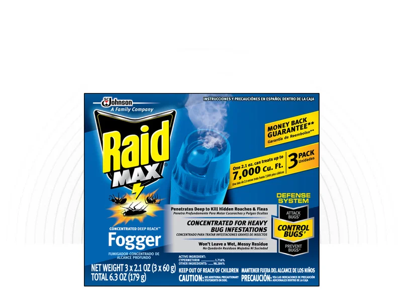 RAID MAX CONCENTRATED DEEP REACH FOGGER
