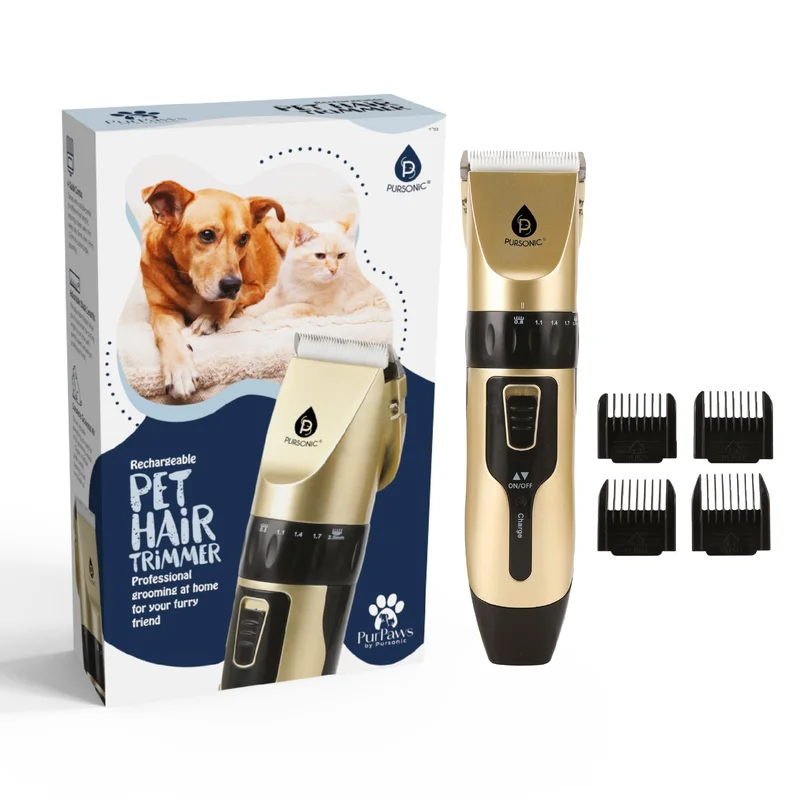 Rechargeable Pet Hair Trimmer  Easy, Safe & Comfortable Grooming at Home