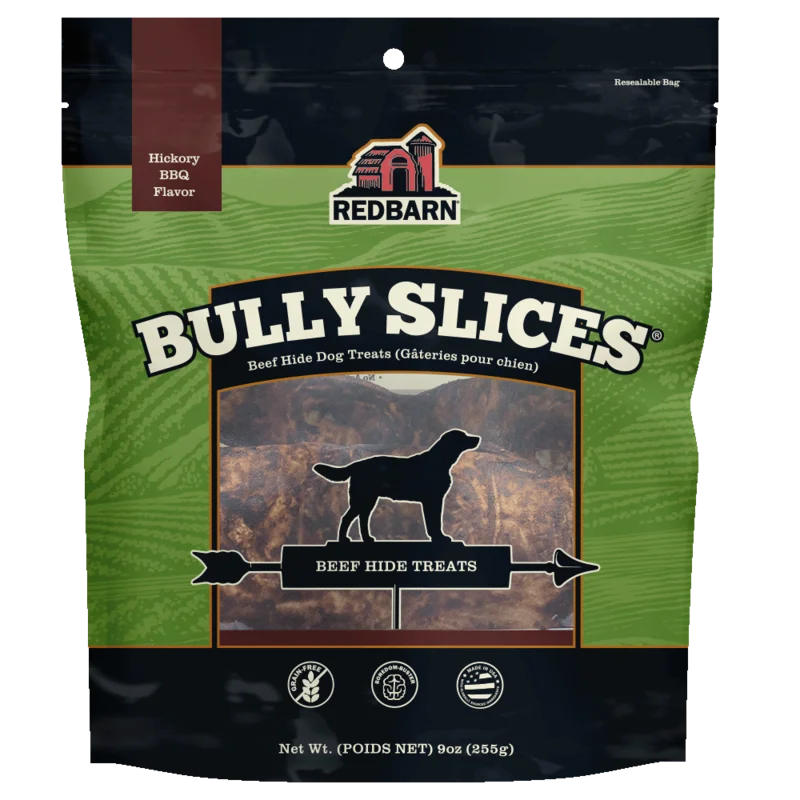 Redbarn Bully Slices Hickory BBQ Flavor