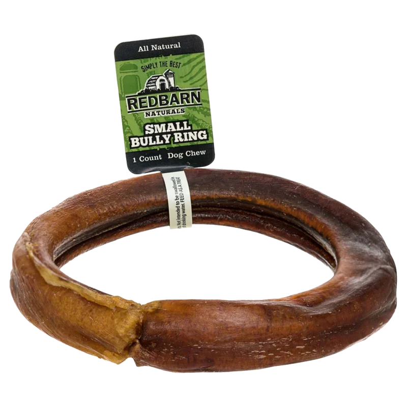 Redbarn Naturals Small Bully Rings Dog Treats
