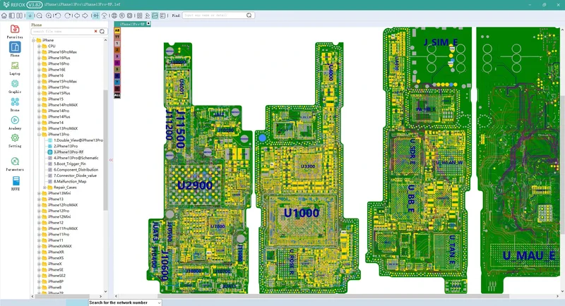REFOX BITMAP - Professional Circuit Board Repair Software