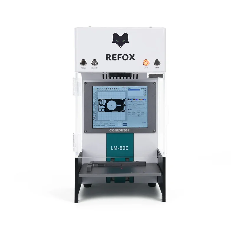 REFOX LM-80B/E Automatic 3-in-1 Laser Marking Machine