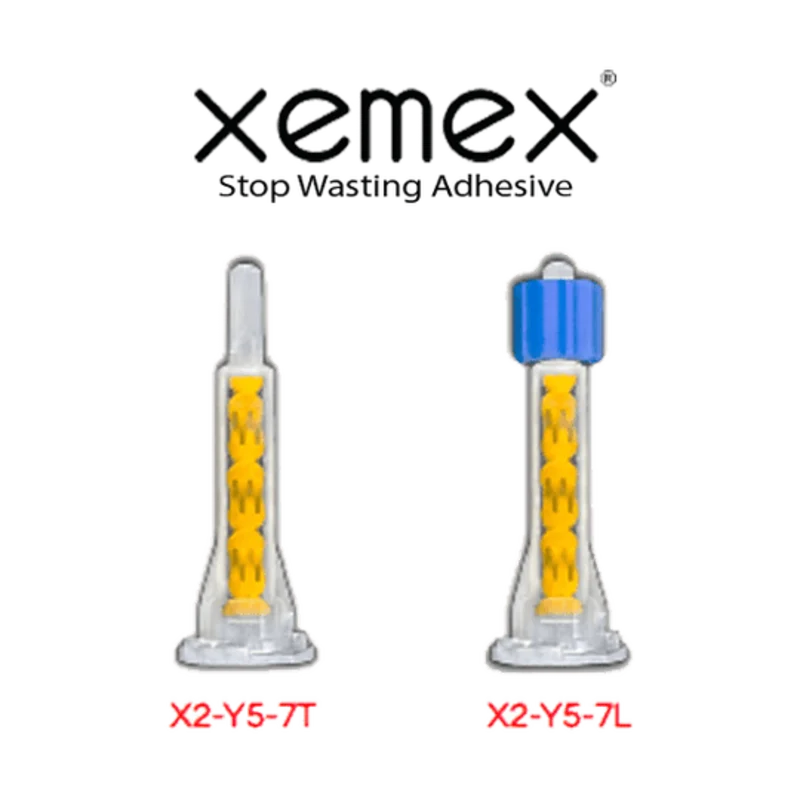 ReMixers Xemex Ultra-Low Waste 50ml Mixing Nozzles (Bayonet style) for 50ml cartridges 1:1, 2:1, 4:1, 10:1