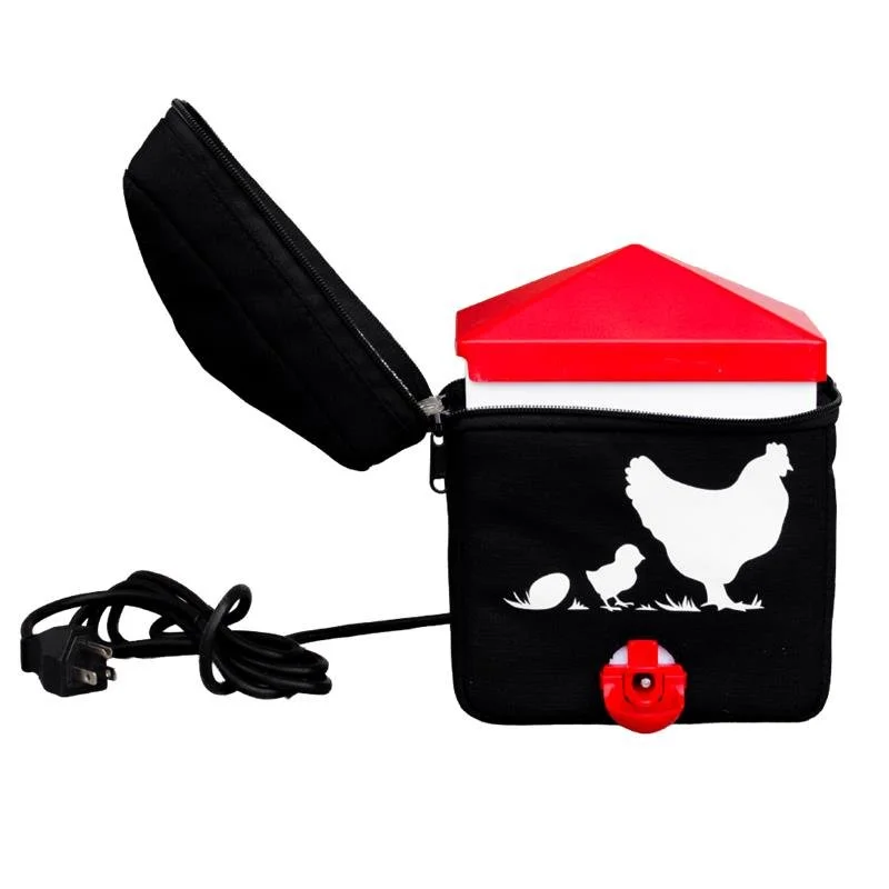 RentACoop Zero Chill Heated Drinker 64 oz All-in-One Poultry Waterer with Heater & Insulated Cover