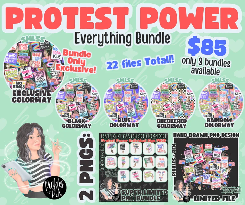 REPS ONLY Protest Power EVERYTHING BUNDLE [ONLY THREE]