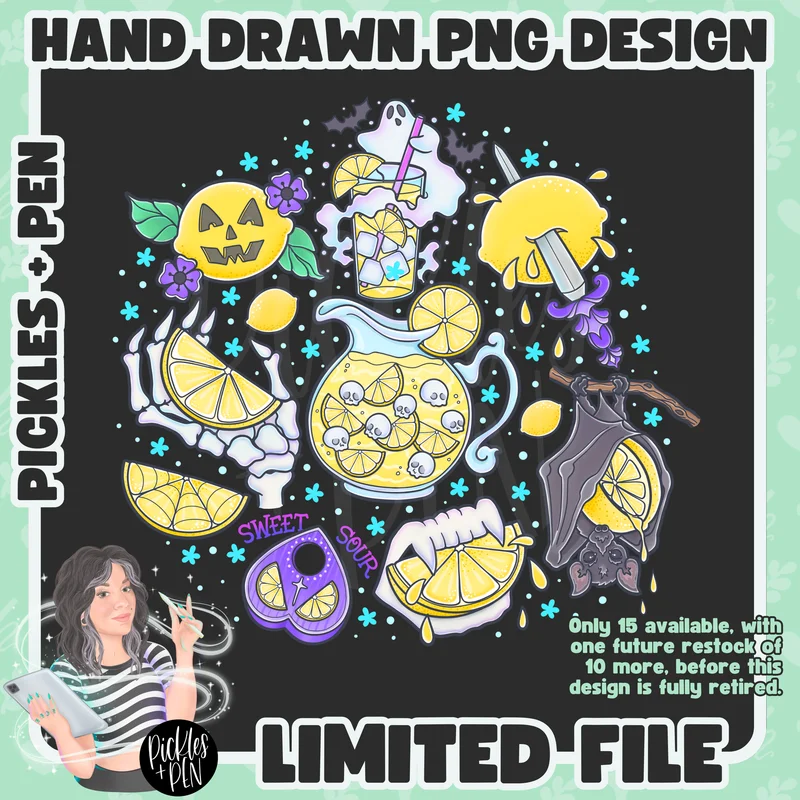 REPS ONLY Spooky Lemonade PNGs [LIMITED]