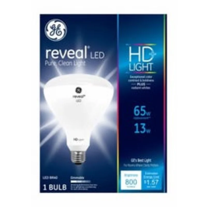 Reveal HD+ LED Light Bulb, 800 Lumens, 13-Watts