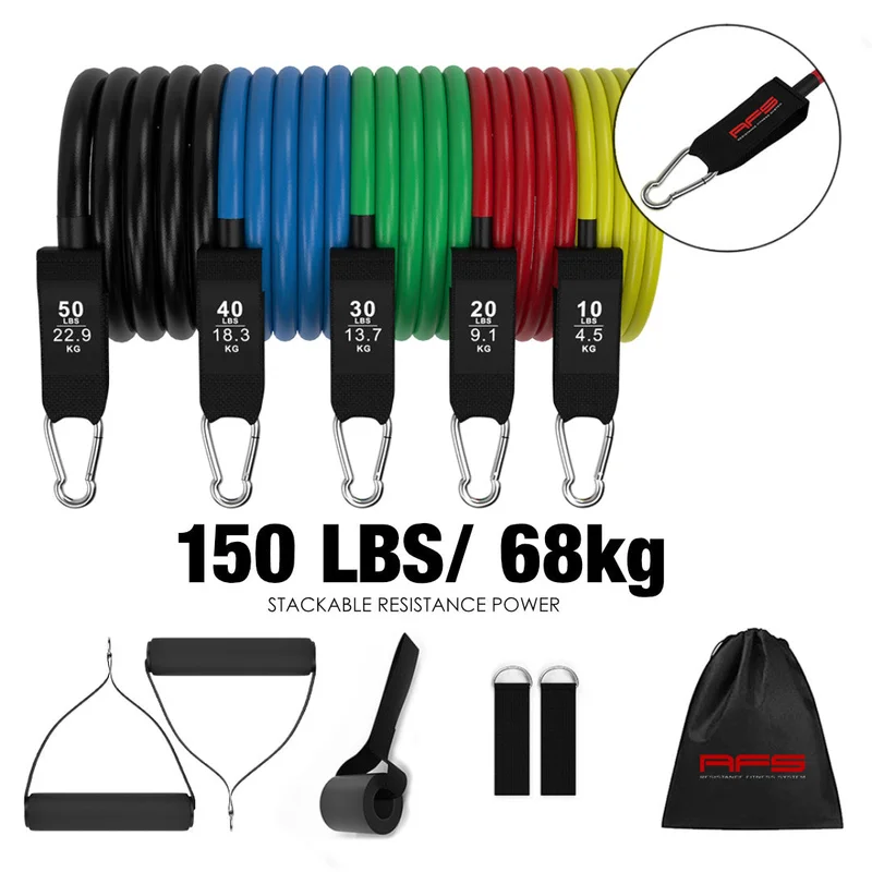 RFS Resistance Bands Set 150lbs/68kg