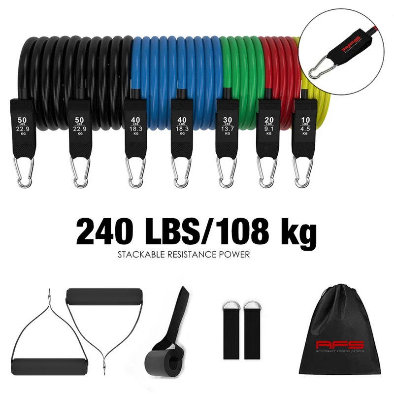 RFS Resistance Bands Set 240lbs/108kg