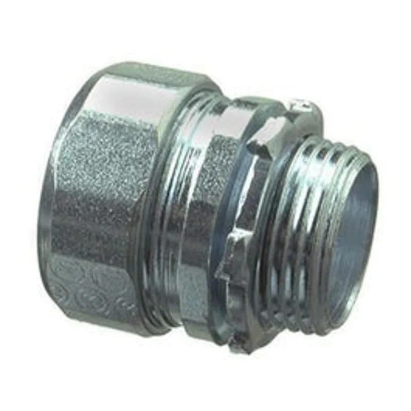 Rigid Compression Connector, Indoor, 3/4-In., 2-Pk.
