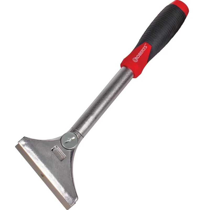 Roberts 10-187 4" Floor/Wall Scraper - 12" Handle