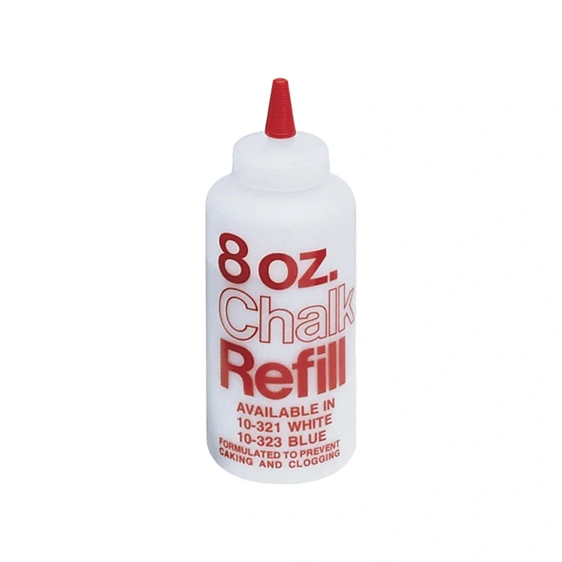 Roberts 10-321 White Chalk Refill, 8 oz.