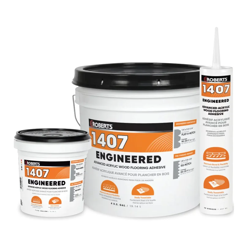 Roberts 1407 Advanced Acrylic Wood Flooring Adhesive