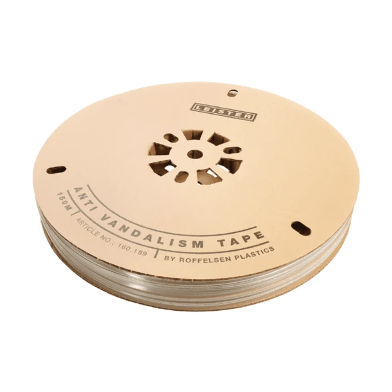 Roffelsen Anti-Theft tape to protect Tarps, Soft-Sided Trailers, and Curtain-Sided Trailers (2150006 or 160.189) Clear