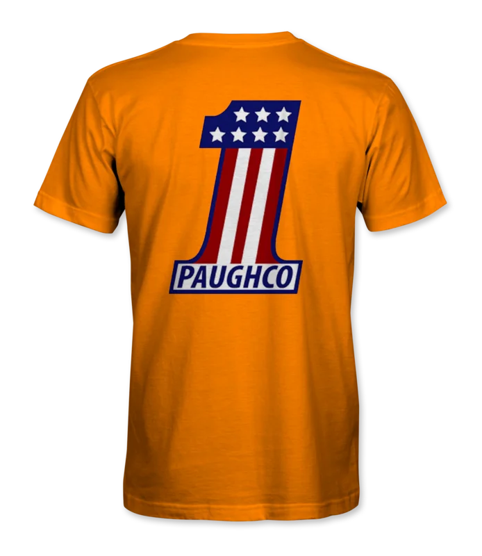Ron's Vintage Style #1 Paughco T-Shirt Orange