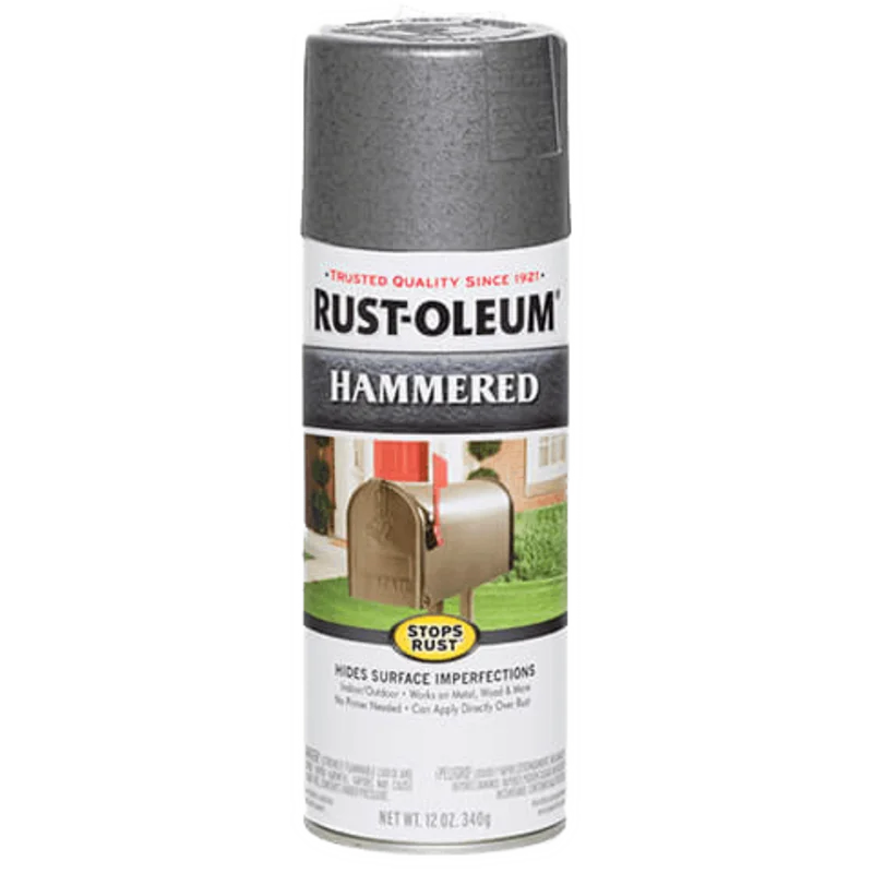 Rust-Oleum Hammered Spray Paint Gray Gray