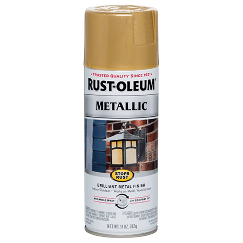 Rust-Oleum Metallic Spray Paint Gold Rush Gold Rush