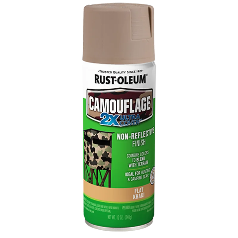 Rust-Oleum Specialty Camouflage Spray Paint Camouflage Flat Deep Forest Green