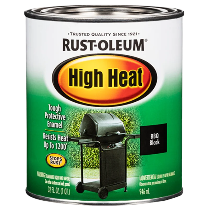 Rust-Oleum Specialty High Heat Bar-B-Que Black Bar-B-Que Black