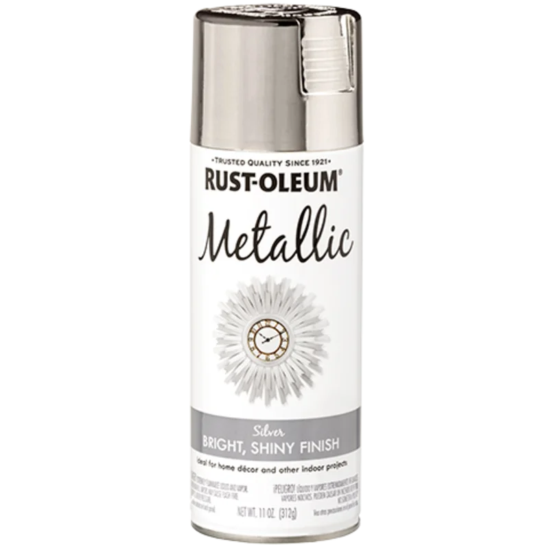 Rust-Oleum Specialty Metallic Spray Paint Silver 11 oz