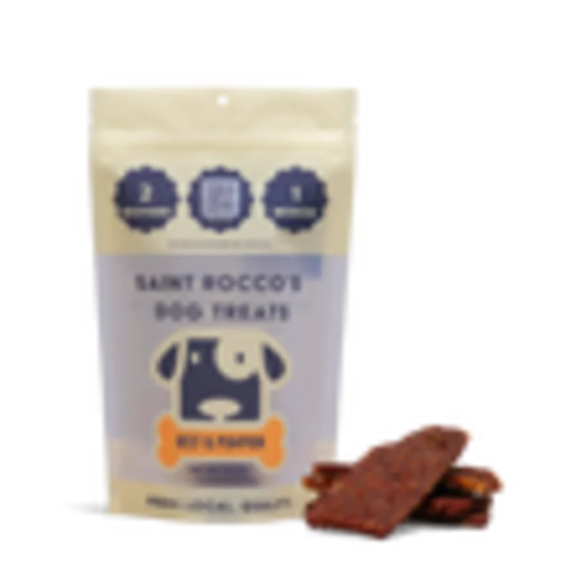 Saint Roccos Treats Beef and Pumpkin Dog Treats