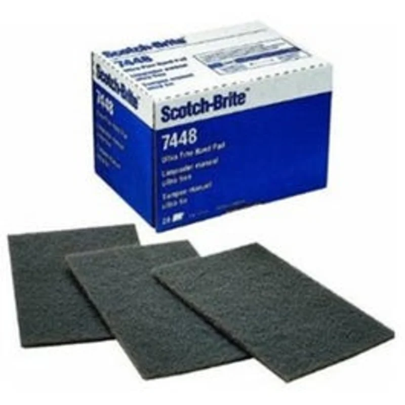 Sanding Hand Pad, Ultra Fine, Light Gray, 6 x 9-In.