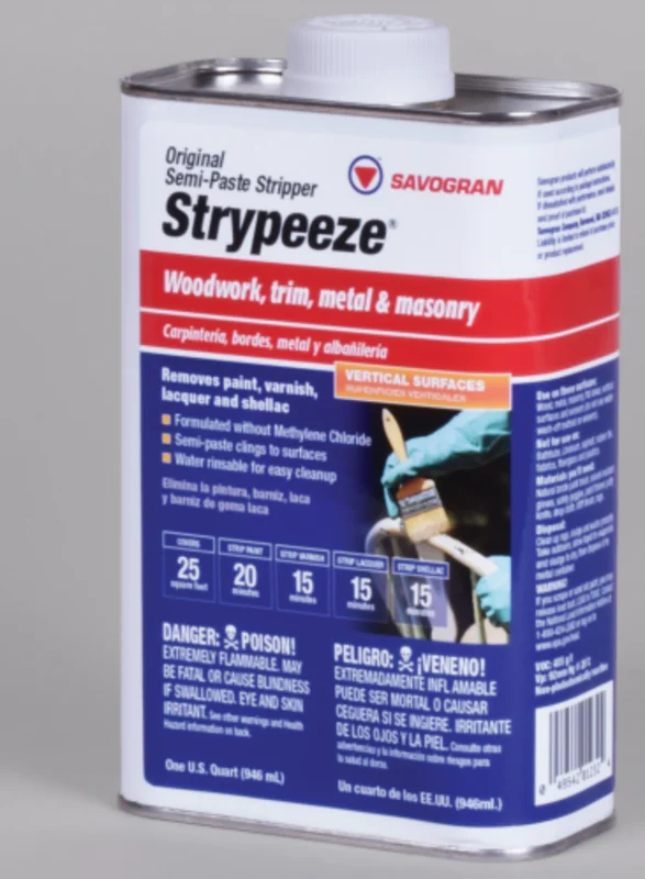 Savogran Paint and Varnish Remover Original Semi-paste Strypeeze