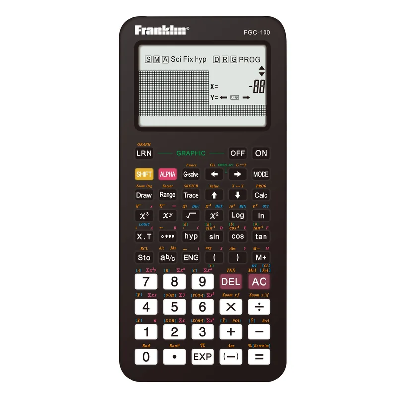 Scientific Graphic Function Calculator Black