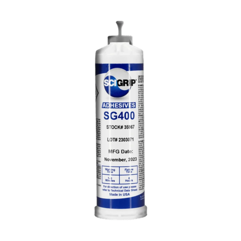 SciGrip SG400-LSE 50ml Polyolefin & Soft Plastics Bonder for Low Surface Energy materials MMA Methacrylate Adhesive 35967