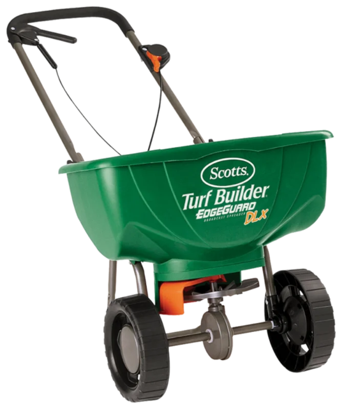 Scotts Turf Builder Edgeguard DLX Broadcast Spreader