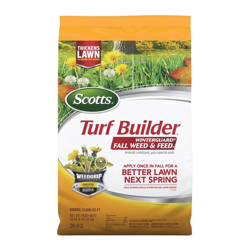Scotts Turf Builder WinterGuard Fall Weed & Feed