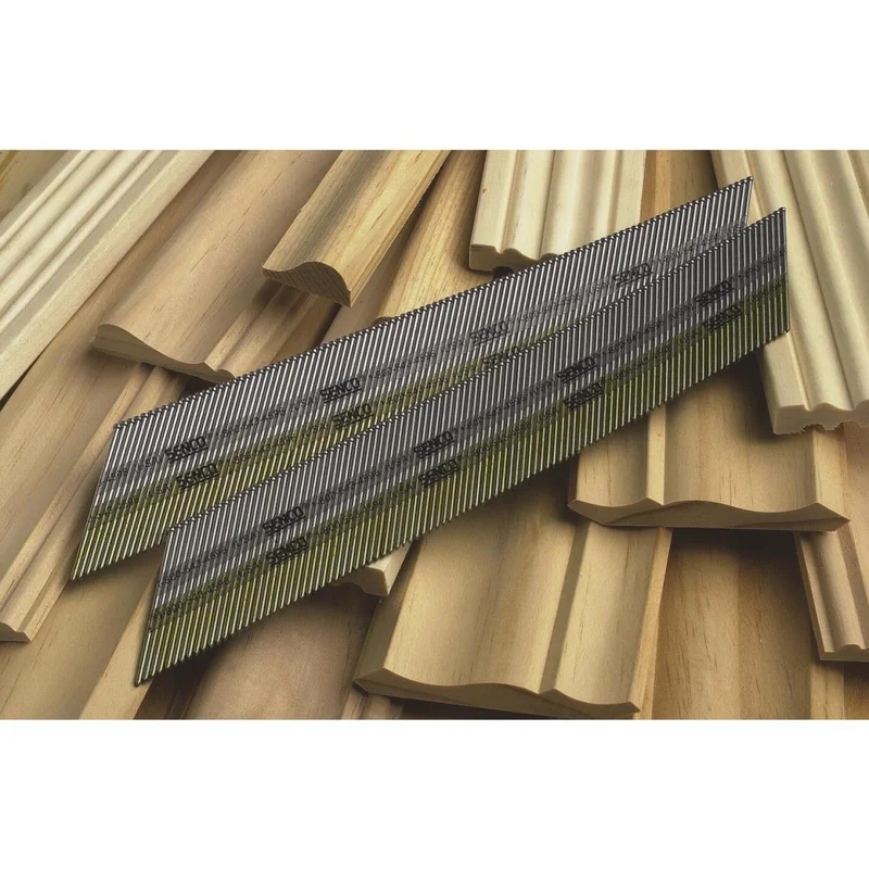 Senco 15-Gauge Bright 34 Degree Angled Finish Nail, 1-1/4 In. (4000 Ct.)