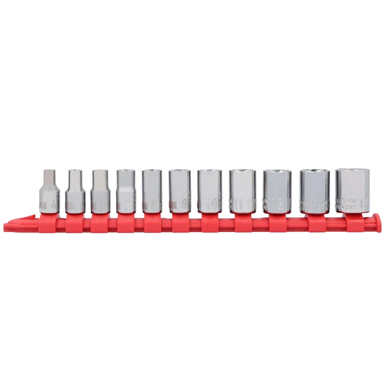 Set 11 PC. Metric Socket DR. 1/4" 6 PT. Craftsman