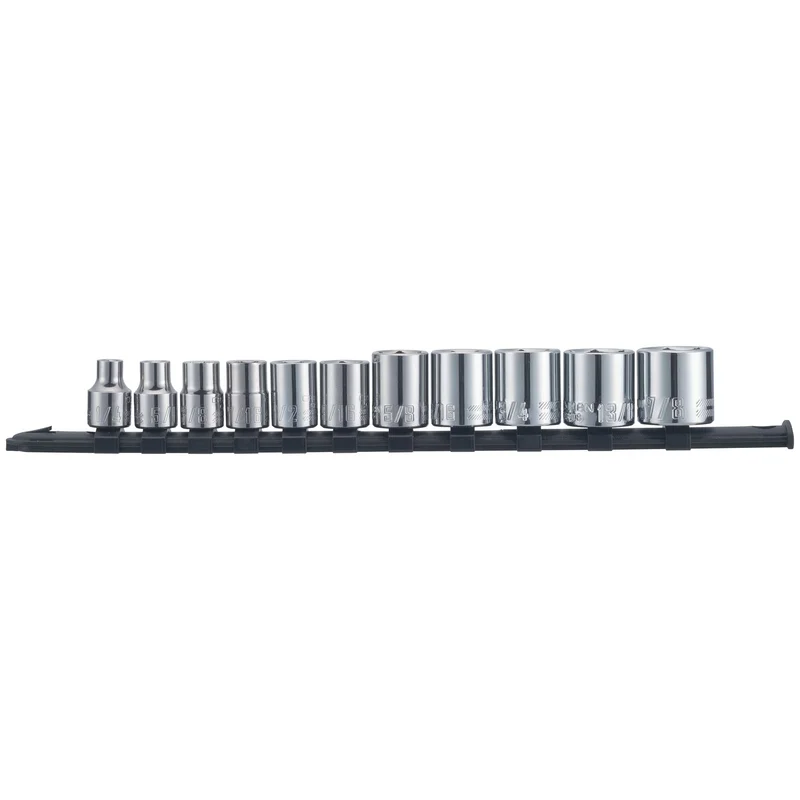 Set 11 PC. Sae Socket DR. 3/8" 6 PT. Craftsman