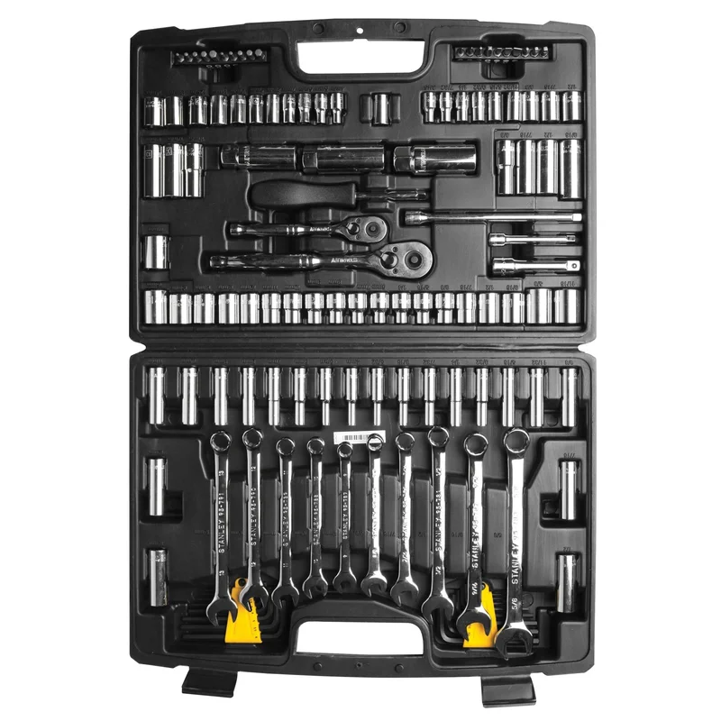 Set 123 PCS. Socket and Ratcheting Tools Stanley