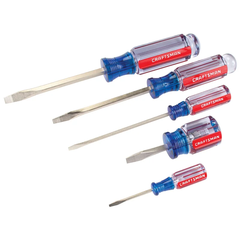 Set 5 PC. Screwdriver Slotted Craftsman