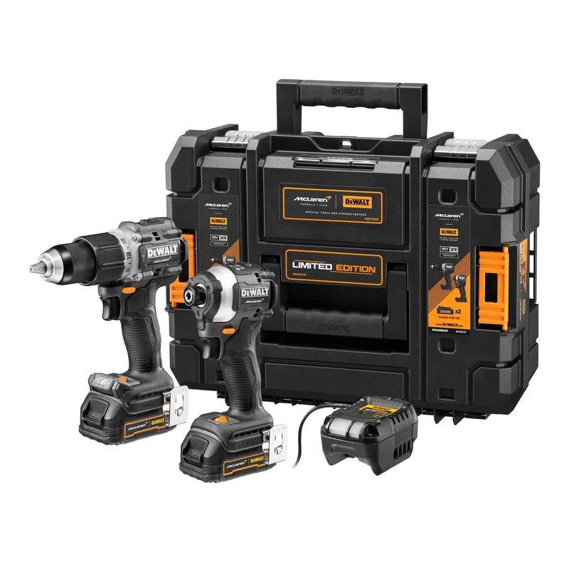 Set Hammer Drill 1/2" / Impact Driver 1/4" 20V McLaren Series Dewalt