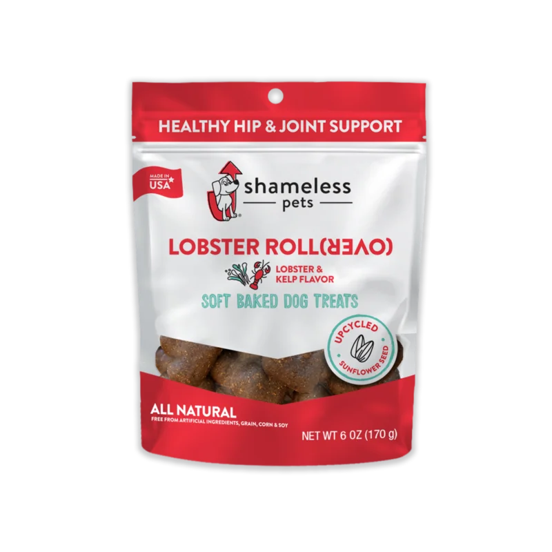 Shameless Pets Lobster Roll(Over) Soft Baked Dog Treats