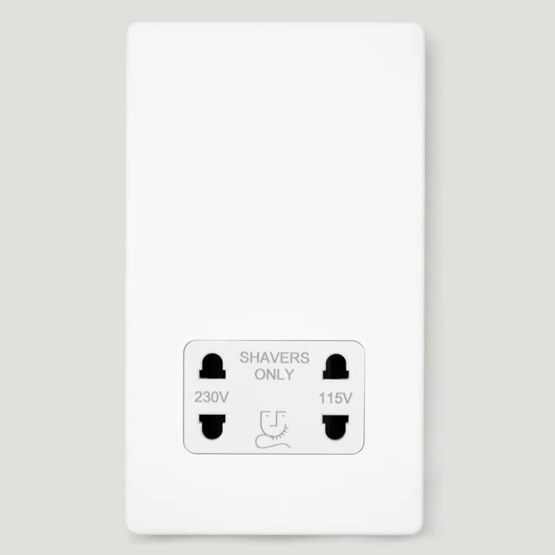 Shaver Socket - Paintable
