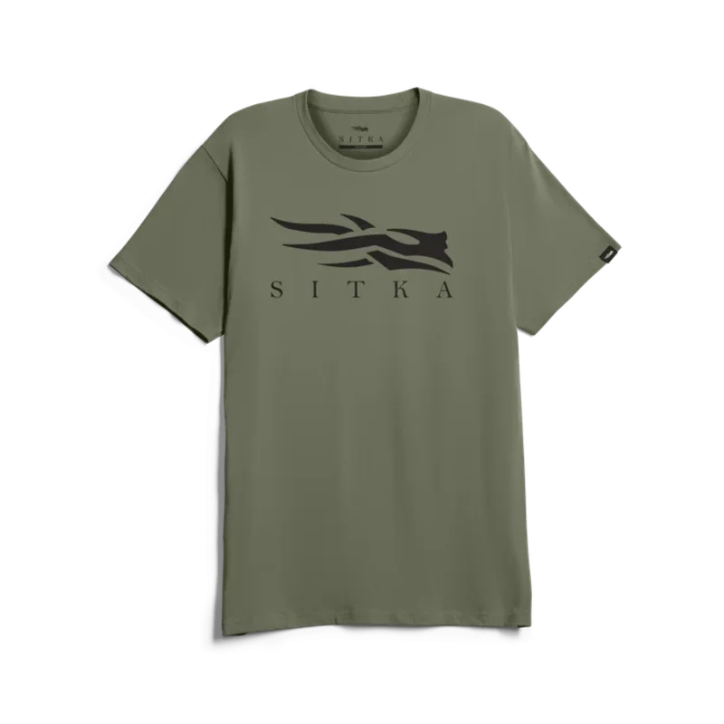 Sitka ICON TEE BLACK/CHARCOAL