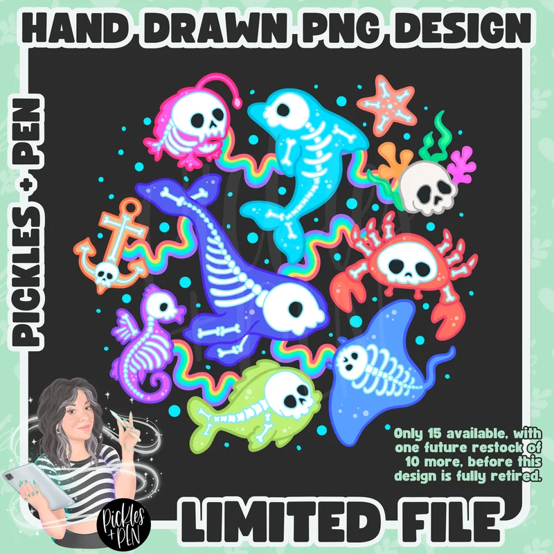 Skelly Fish PNGs [LIMITED]