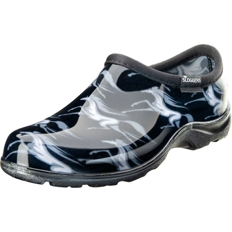 Sloggers Womens Waterproof Comfort Shoes Horse Black Design